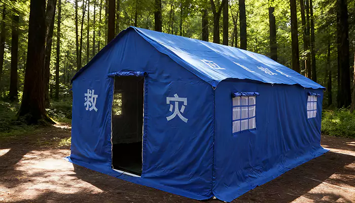 ​ເຕັນ​ຊ່ວຍ​ເຫຼືອ​ສຸກ​ເສີນ​ເສີມ​ຂະ​ຫຍາຍ​ເສັ້ນ​ທາງ​ປ້ອງ​ກັນ​ປະ​ເທດ​ເພື່ອ​ປົກ​ປ້ອງ​ຊີ​ວິດ