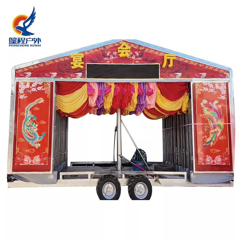 Push-pull Party Tents: ພວກເຂົາເຈົ້າເຮັດໃຫ້ການສະຫລອງກາງແຈ້ງງ່າຍແນວໃດ?